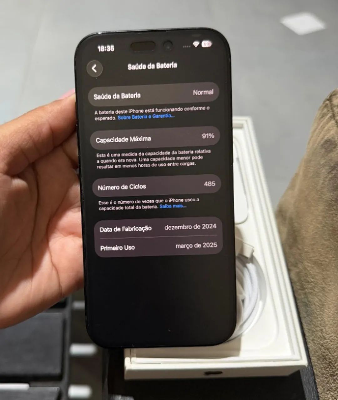 iPhone 15 Excelente estado | 91% de bateria - Foto 3