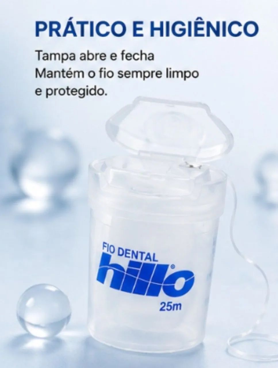 Fio dental 25 metros kit com 2 unidades  - Foto 5
