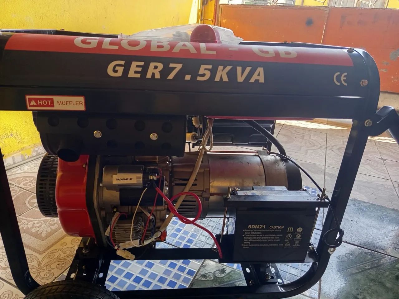 Grupo motor gerador de7.5Kva - Foto 5