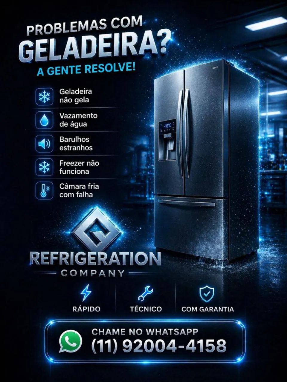 CONSERTO DE GELADEIRA, FREEZER E CÂMARA FRIA  - Foto 2