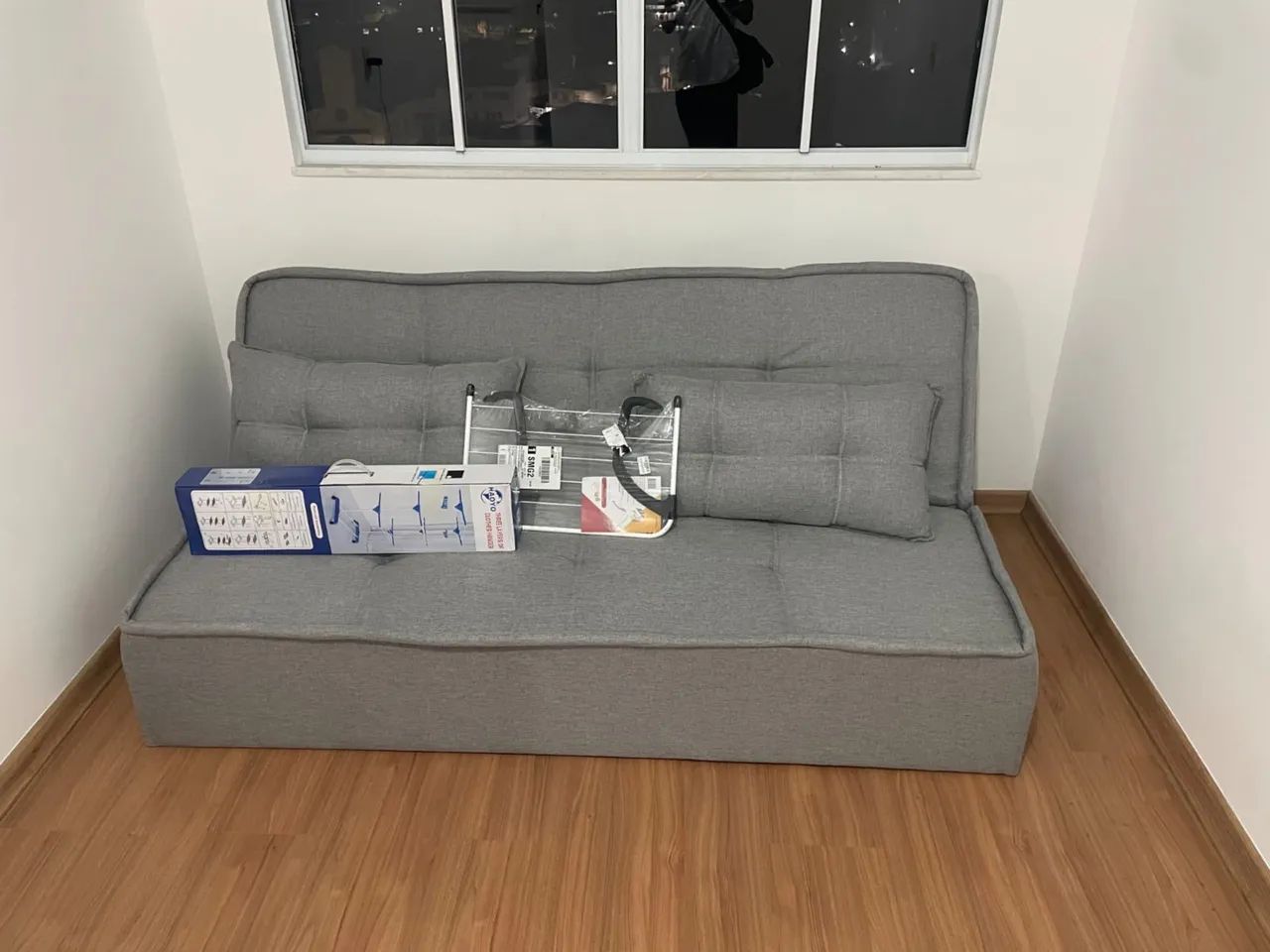 Sofá cama novo!