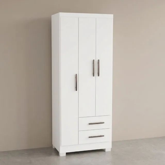 Guarda Roupa De Solteiro Isis Branco!