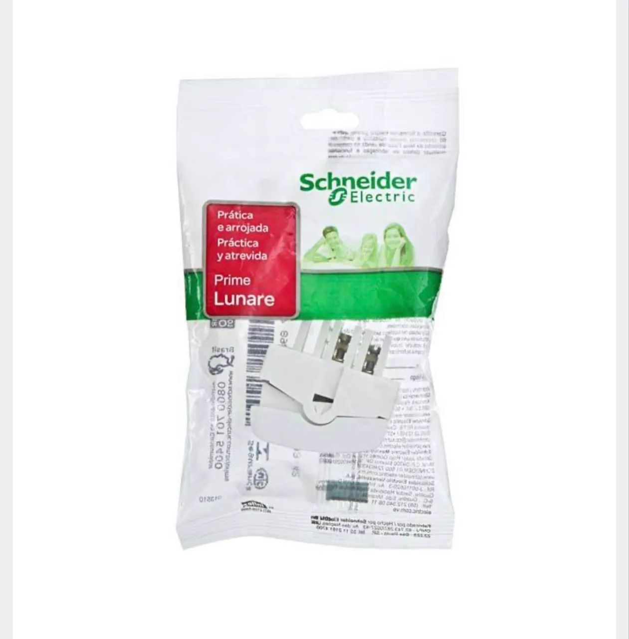 Módulo pulsador campainha Schneider Lunare  - Foto 2