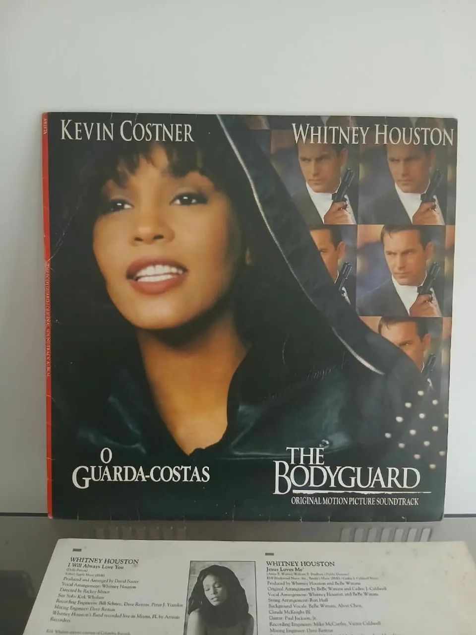 Vinil Whitey Houston - O Guarda Costas 
