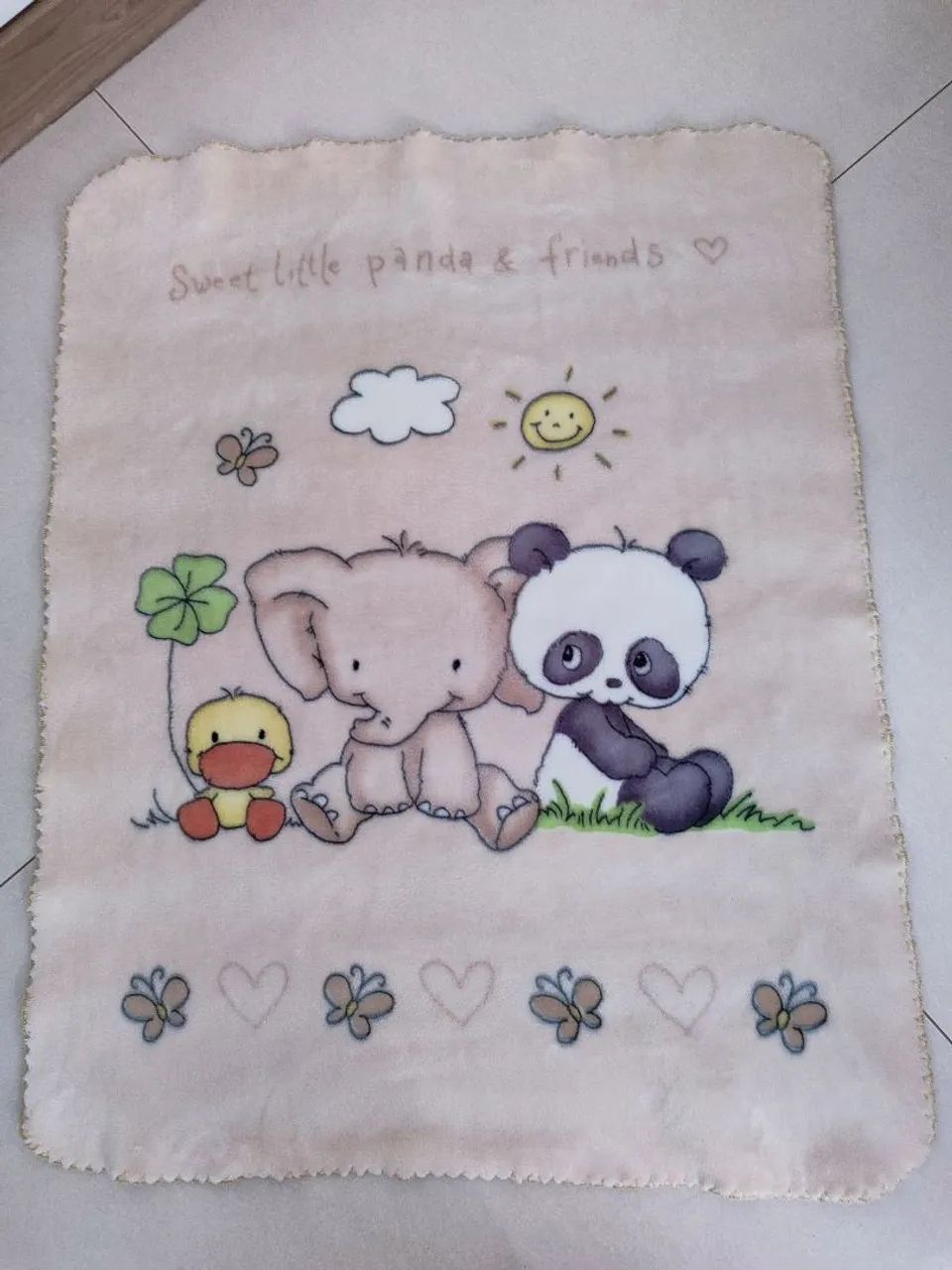 Cobertor infantil colibri 