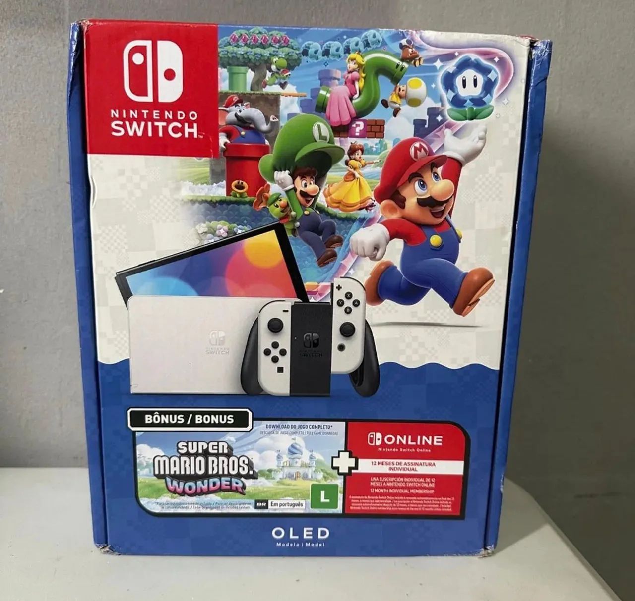 Pagamento Parcial Switch Oled Lacrado