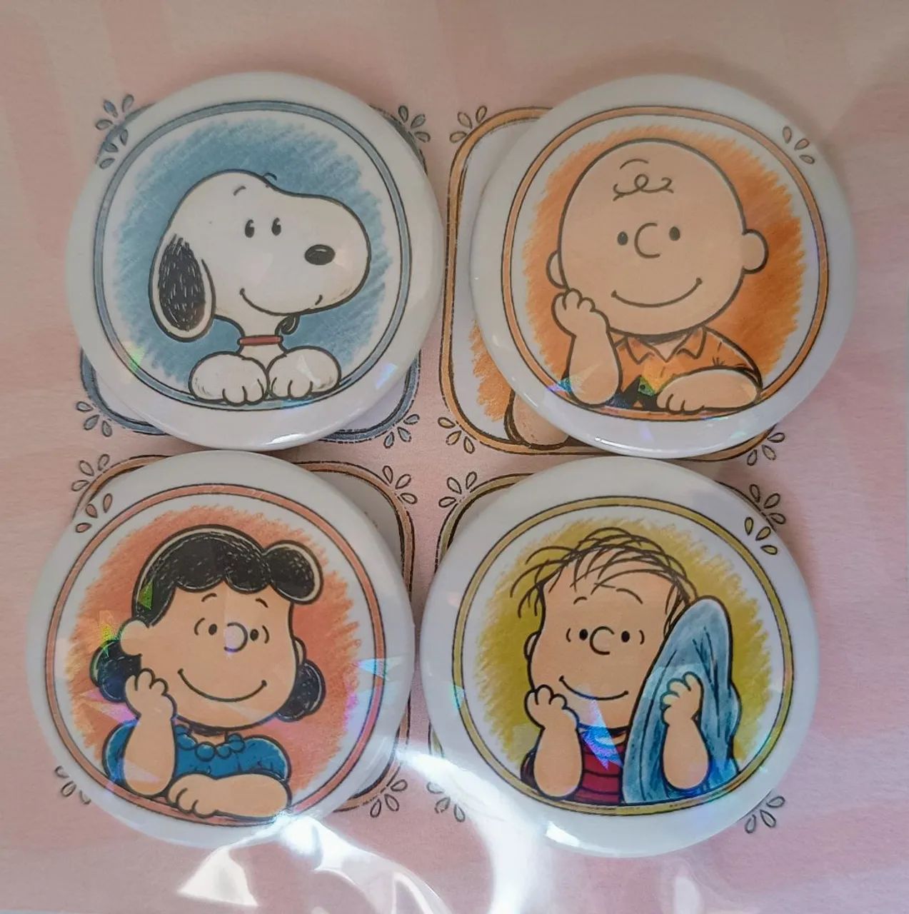 Bloco Snoopy + 4 Bottons  - Foto 4