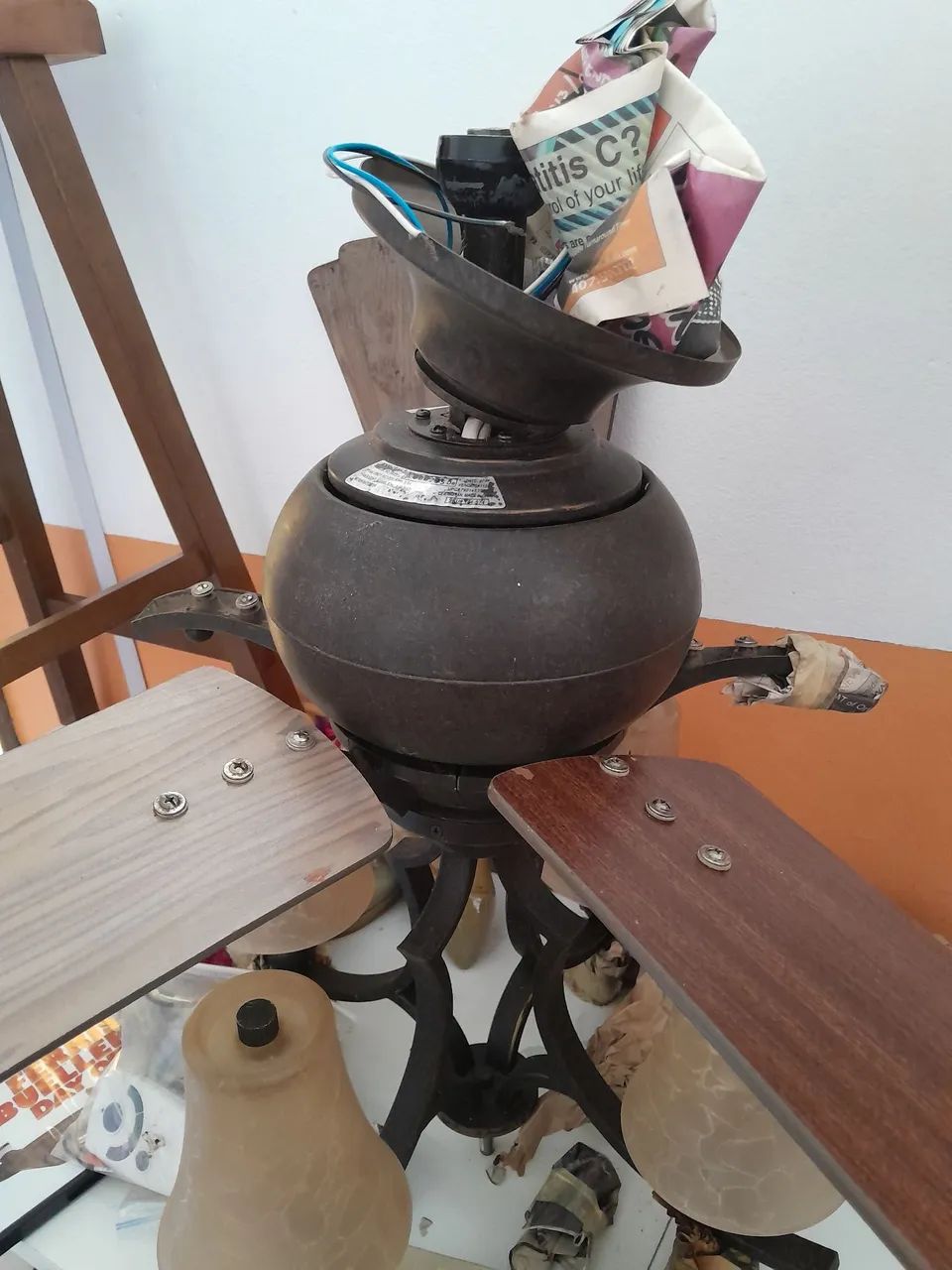 Ventilador de teto Rústico  - Foto 3