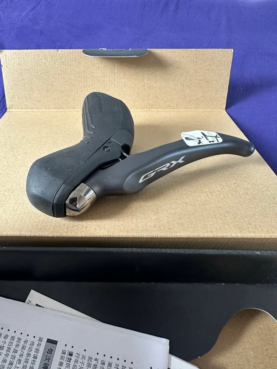 Alavanca câmbio/freio shimano GRX ST-RX810 lado esquerdo - Foto 3