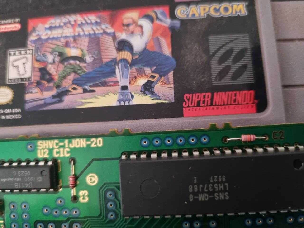 Captain Commando super nintendo original - Foto 2