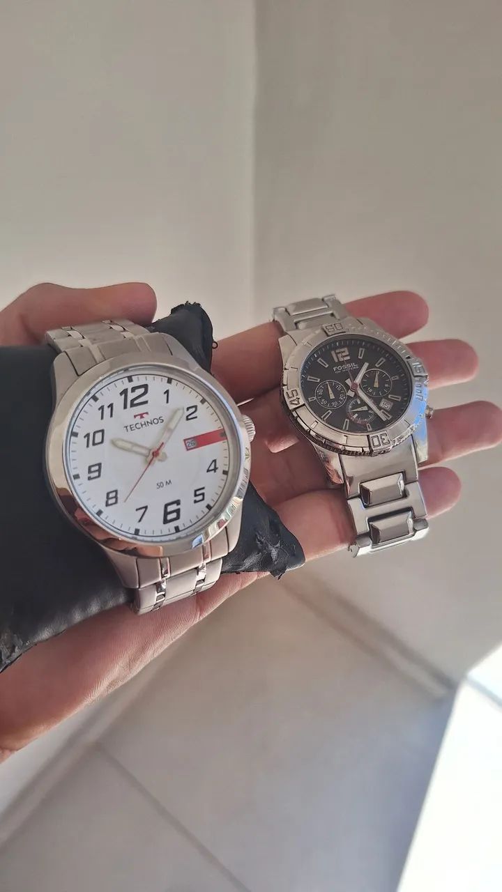 Relógio Fossil e Technos - Foto 2