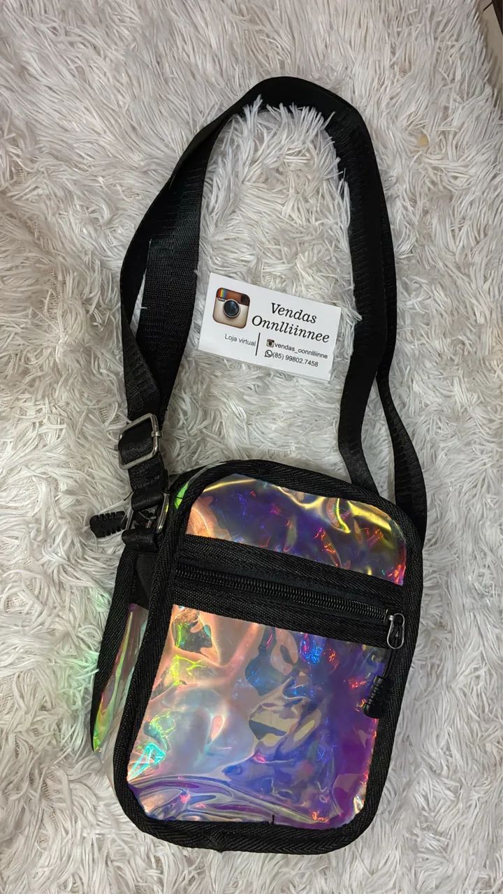 Bag transversal holográfica  - Foto 4