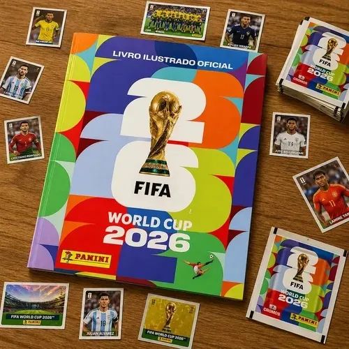 ÁLBUM COPA 2026 + 10 figurinhas  - Foto 3