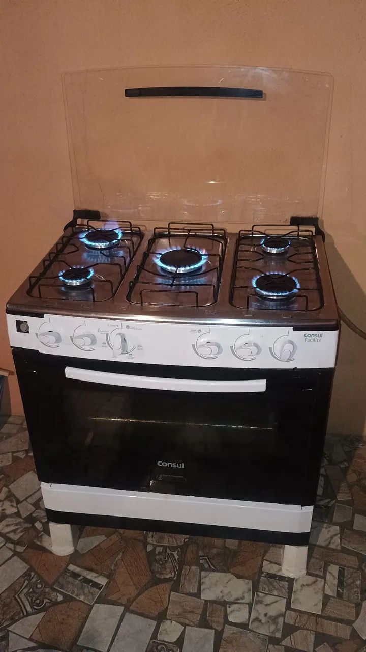 Fogão 5 bocas com automático 