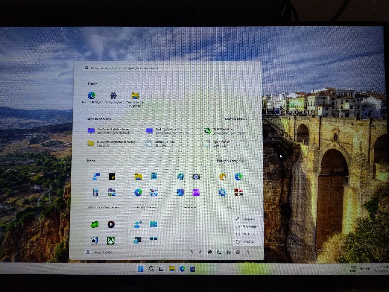 PC gamer Ryzen 5 3350G