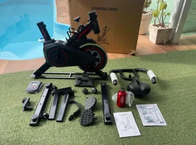Bike ergométrica na caixa De Alta Performance Com Carga Ajustável - NOVA - Foto 2