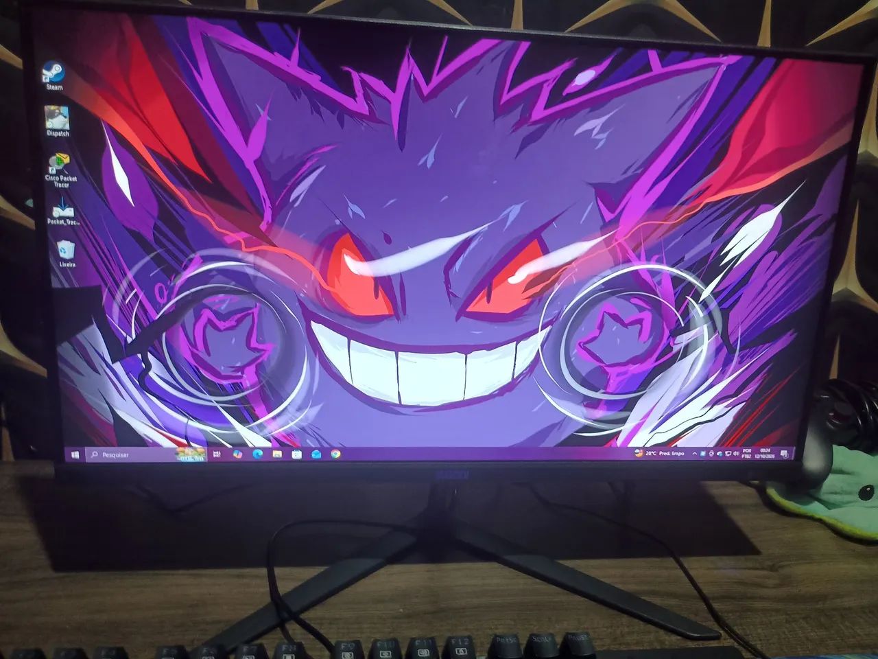 MONITOR MANCER 21,5" 75Hz FUNCIONANDO PERFEITAMENTE 