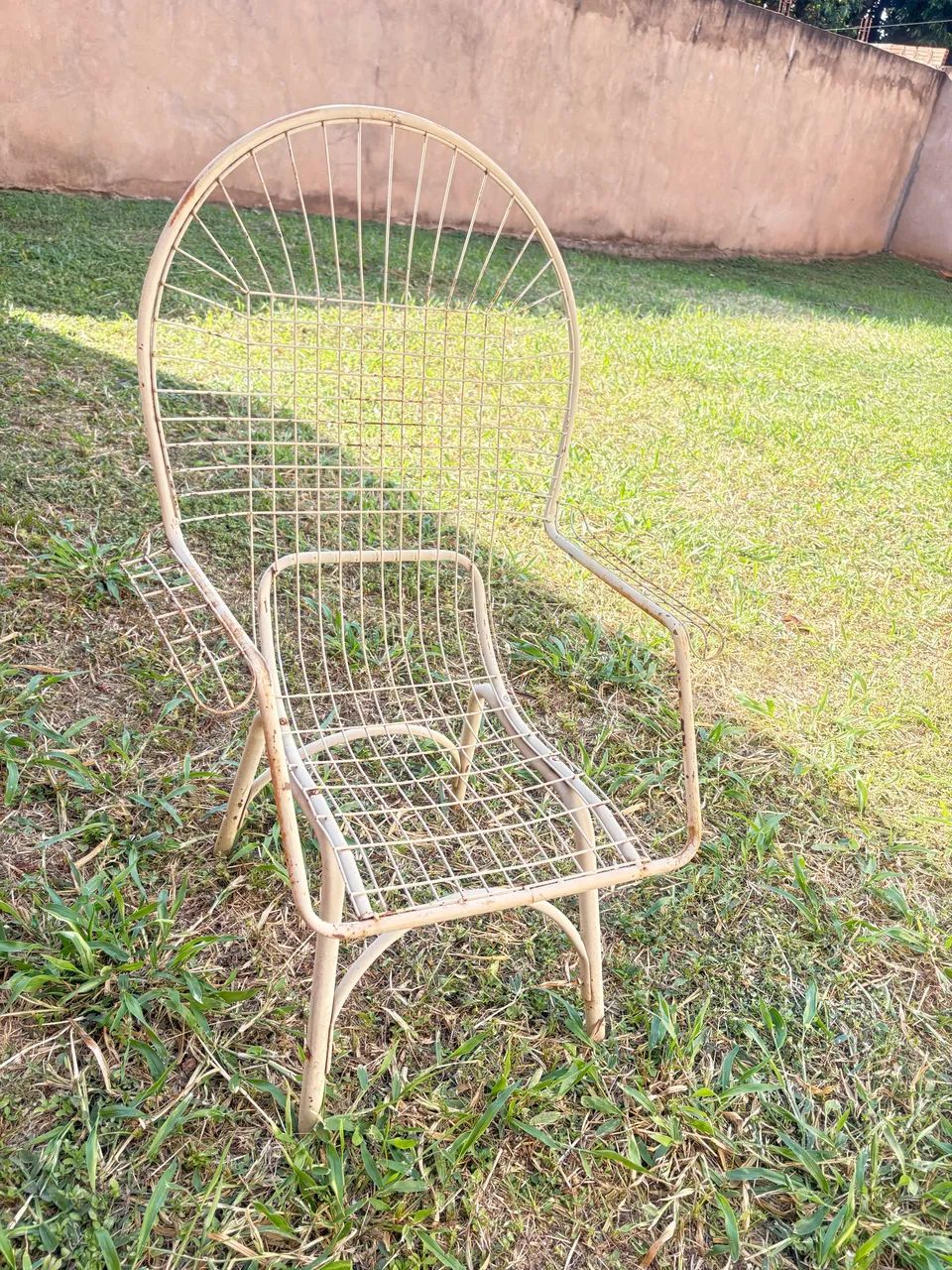 Vendo 4 cadeiras de ferro estilo Acapulco - Foto 3