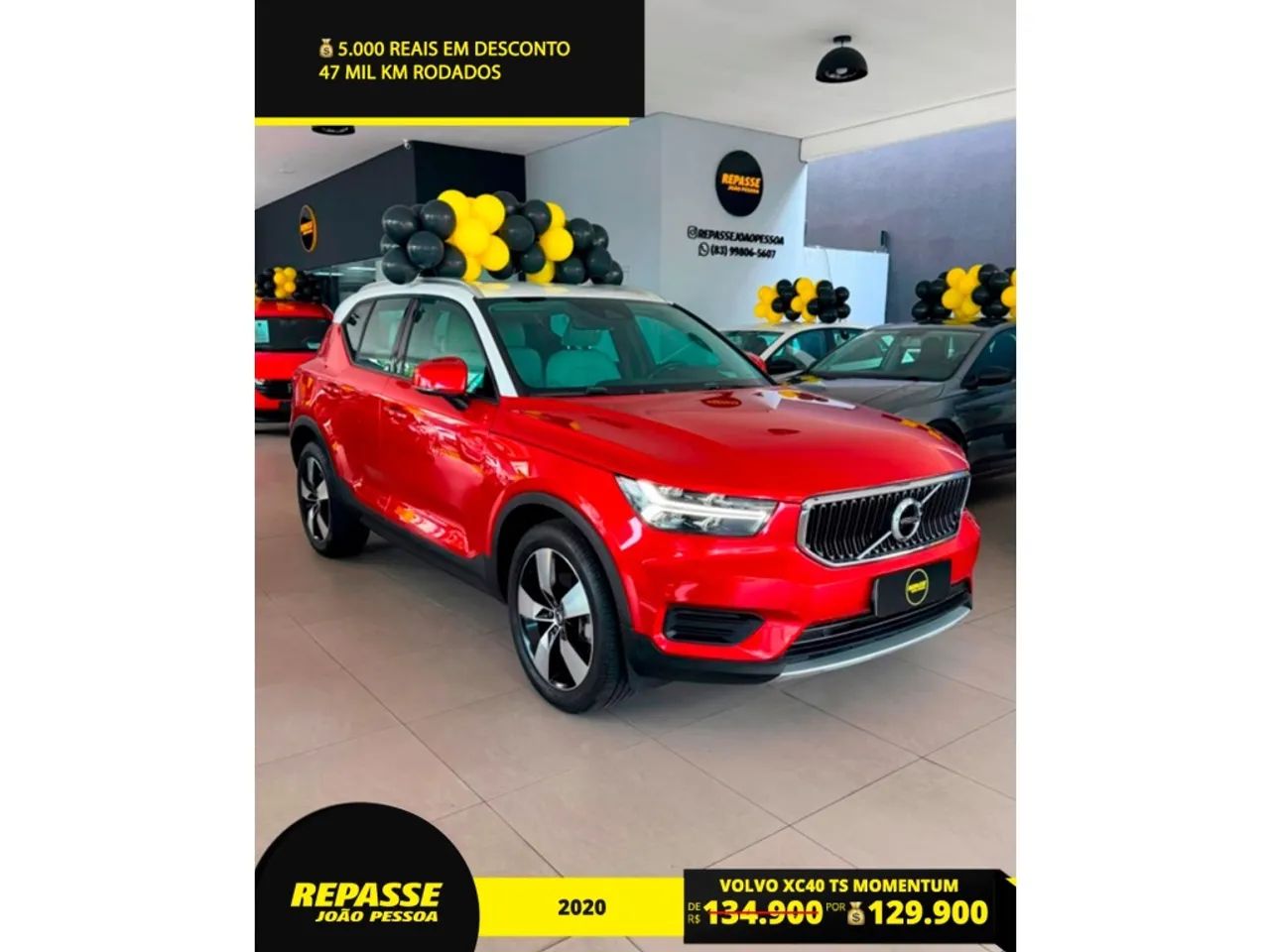 Volvo Xc40 T-5 Momentum 2.0 252cv AWD 2020 2020