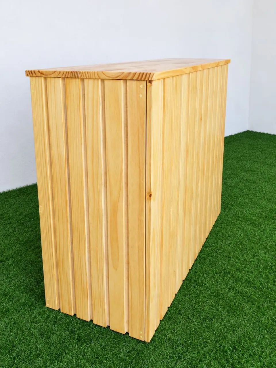 BALCÃO PARA ATENDIMENTO RIPADO 1.10 CM COM GAVETA