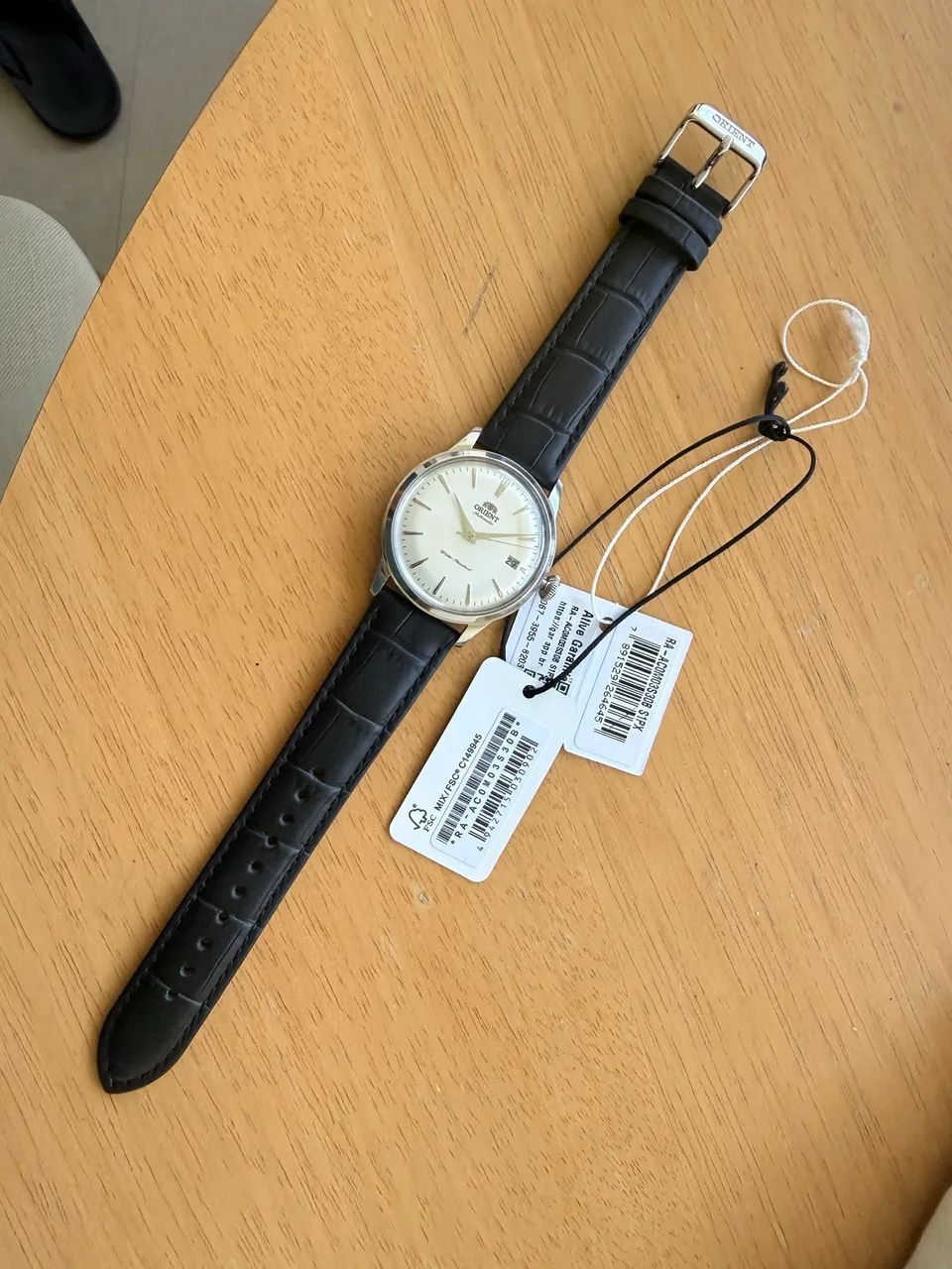 Relogio Orient Bambino v7 38mm automatico - Foto 5