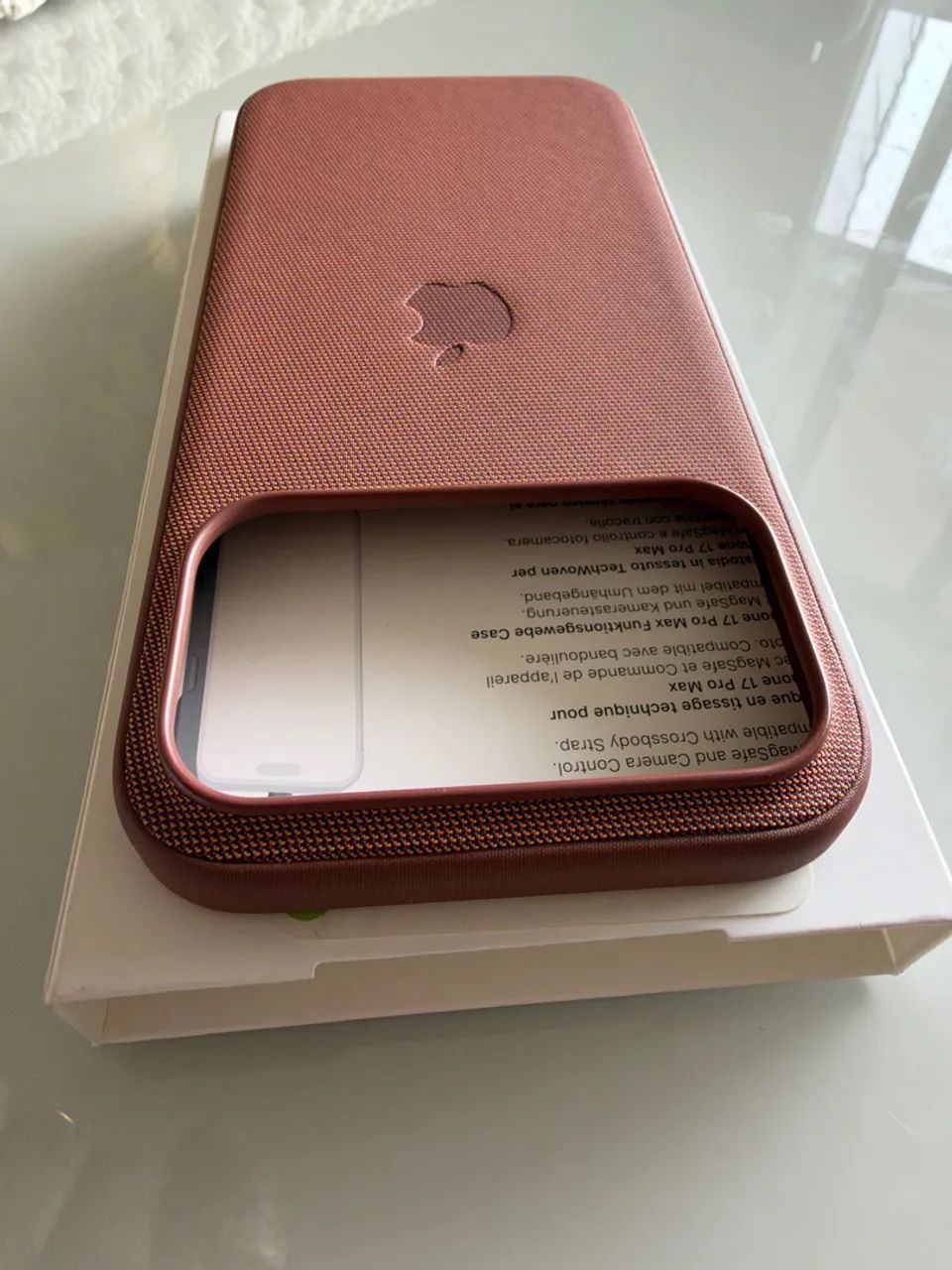 Capa Apple TechWoven com MagSafe - iPhone 17 Pro Max | Sienna - Foto 5