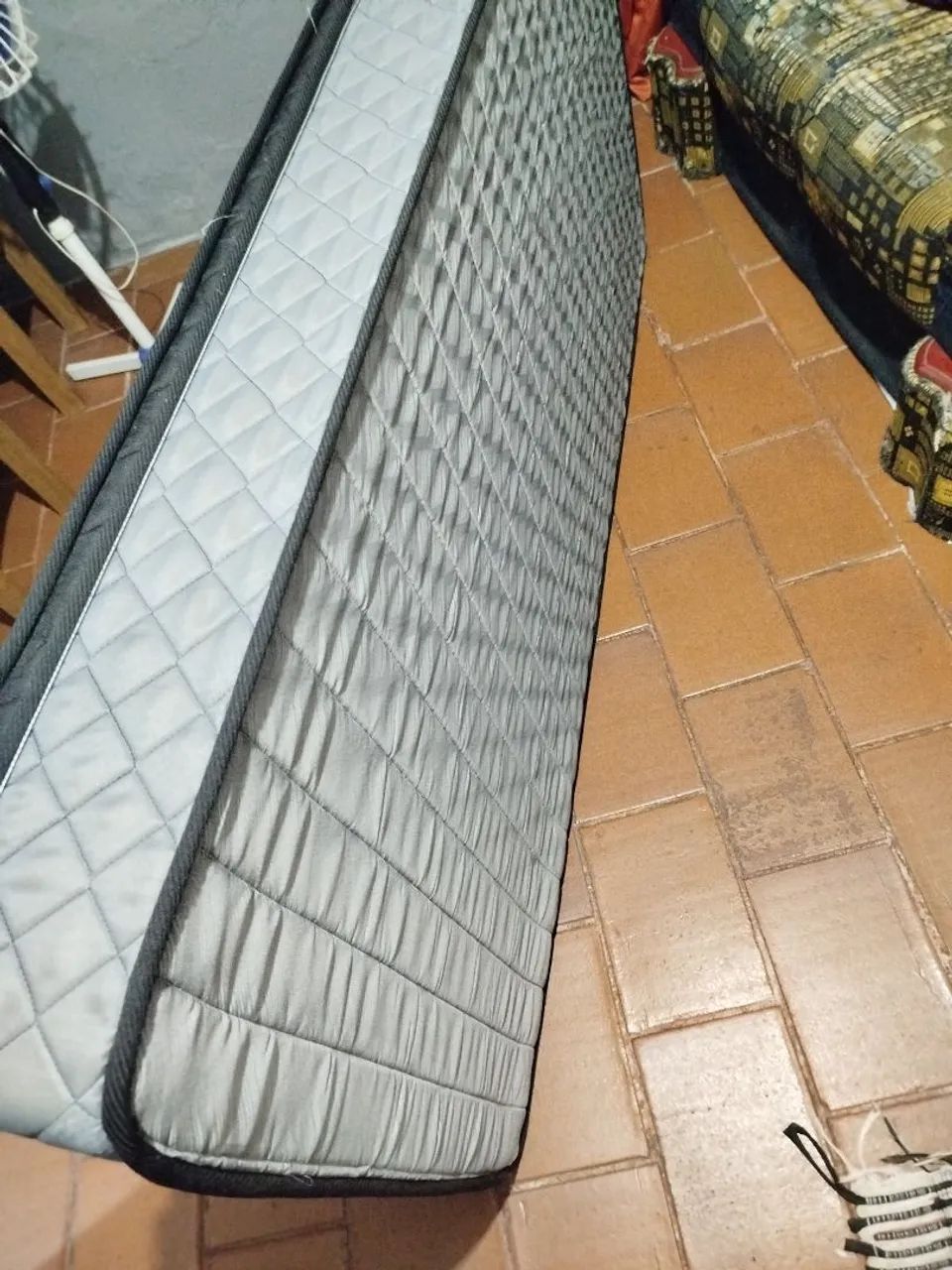 colchão solteiro suporte 150 kilos  - Foto 4