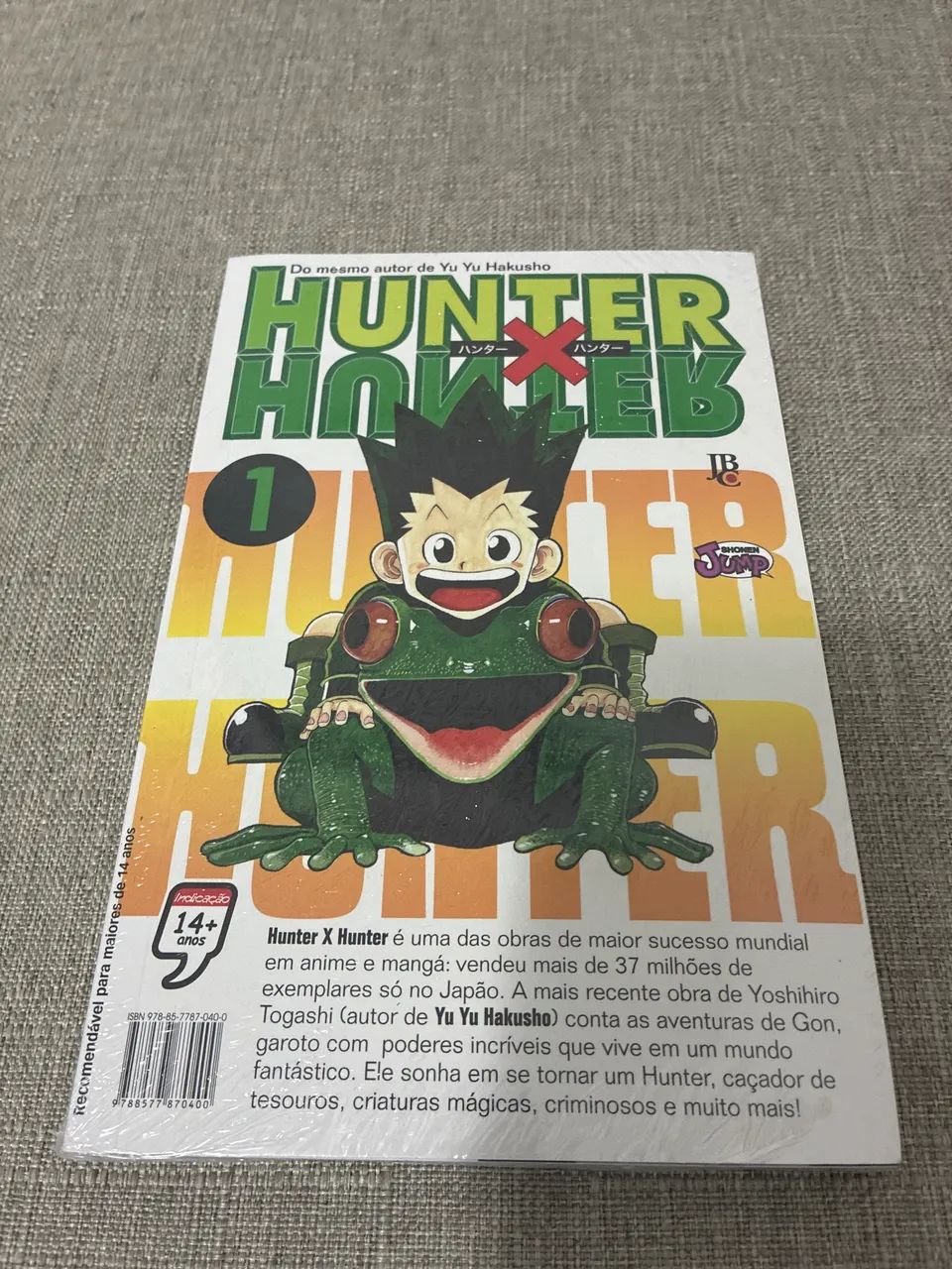 Mangá Hunter x Hunter volume 1 novo lacrado - Foto 2