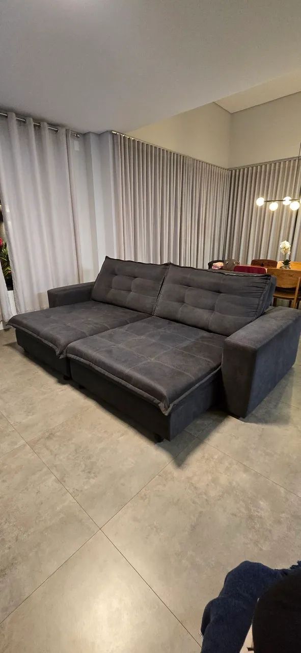 Sofá Reclinável 6 lugares