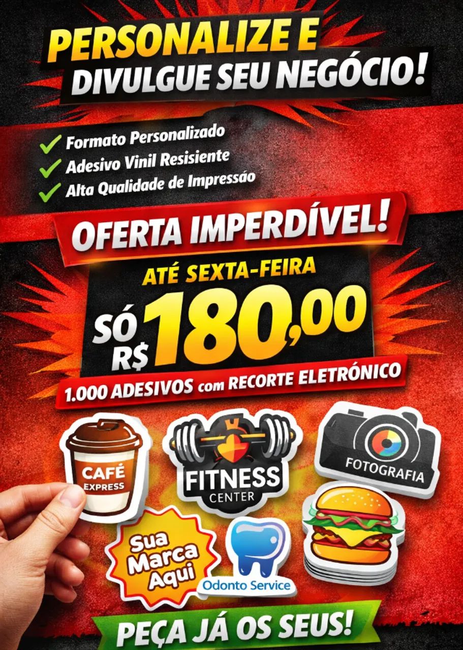 Banner personalizado | Comunicação visual | Faixas, adesivos e placas com entre - Foto 3