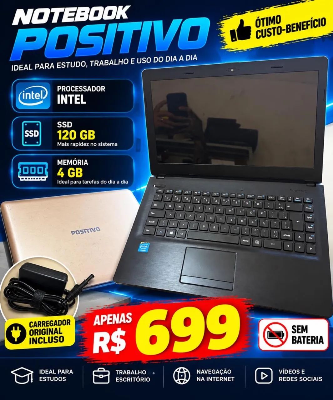 Notebook Positivo