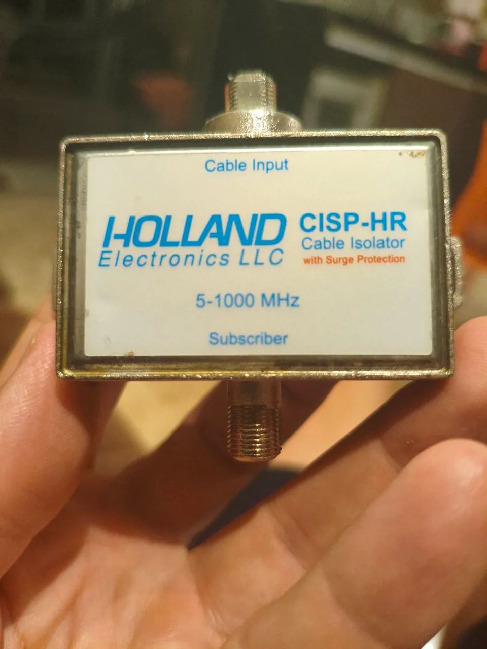 Isolador de cabo de antena Holland