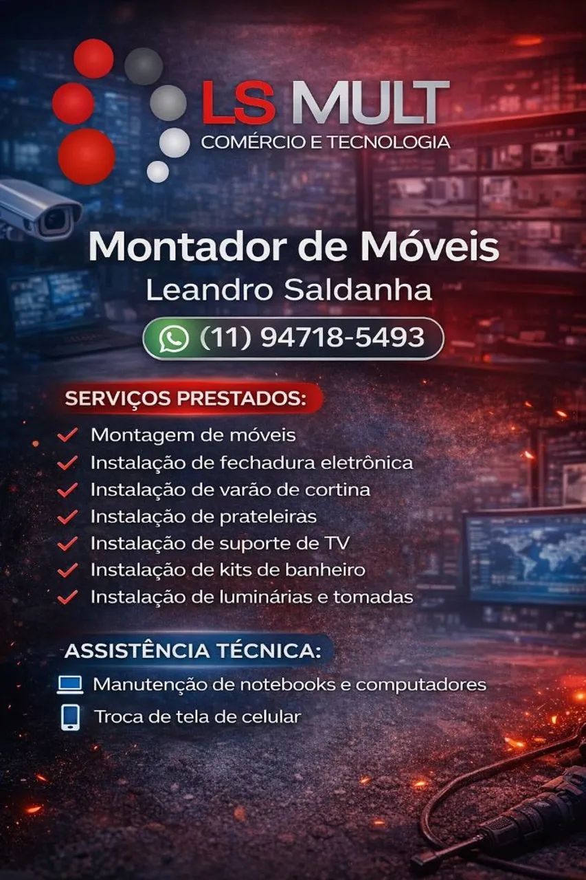 Serviço e Reparos leio o anúncio 