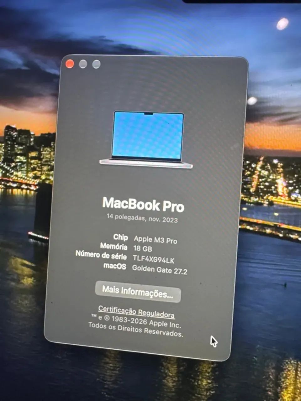 MacBook Pro 14 M3 Pro 18GB RAM 1TB SSD - Foto 3