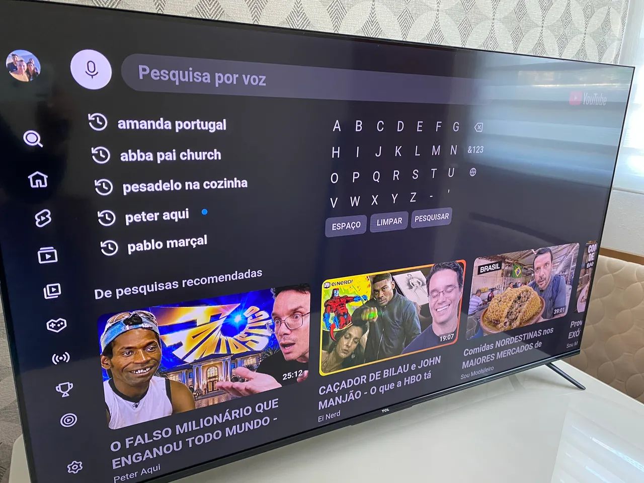 Smart TV TCL 50 Polegadas LED 4K UHD 50P635 - Entrego ! - Foto 3