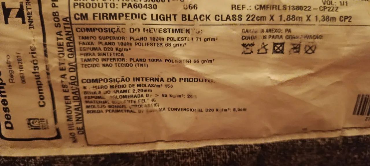 COLCHÃO DE CASAL USADO  - Foto 4