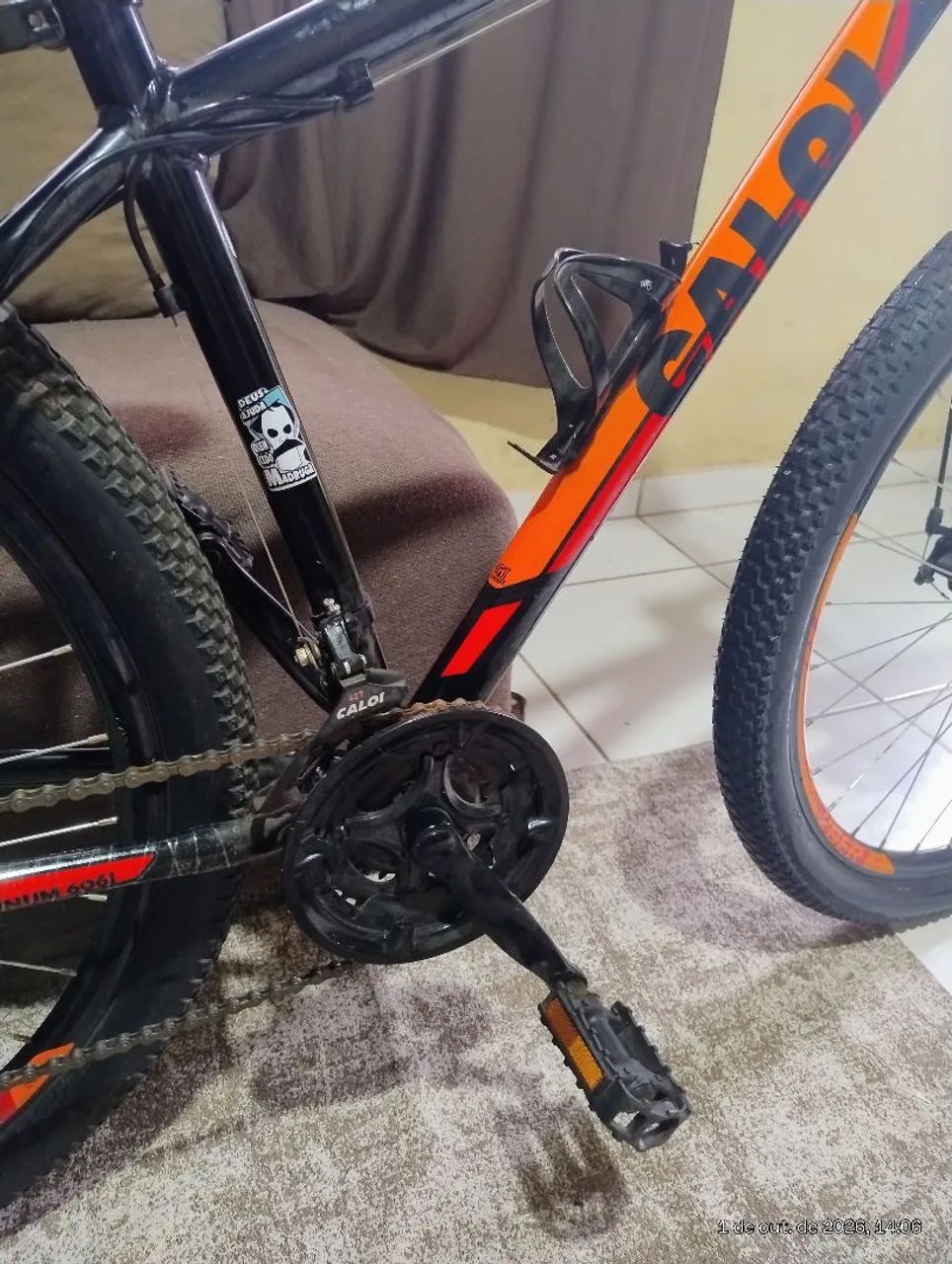 Bicicleta Caloi aro 29 ,freio a disco semi-nova - Foto 4