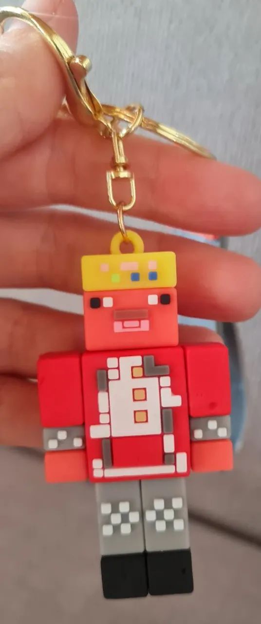 Chaveiro minecraft novo - Foto 2
