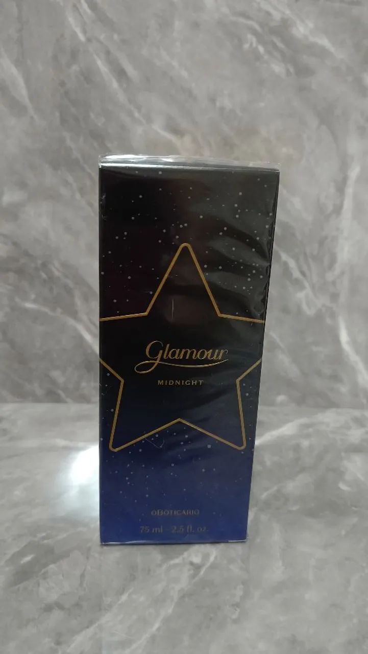 Perfume Glamour Midnight 75ml o Boticário