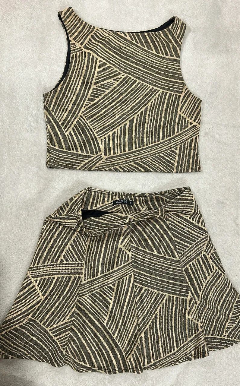 Conjunto aquamar brilhoso - Foto 2