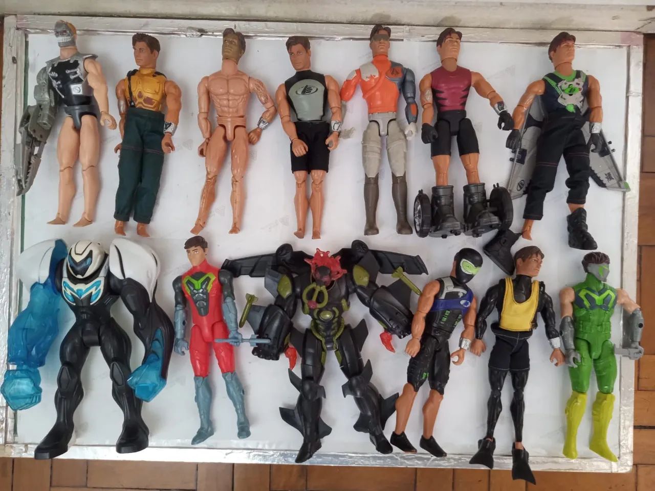 Lote de bonecos antigos Max steel Mattel  - Foto 5