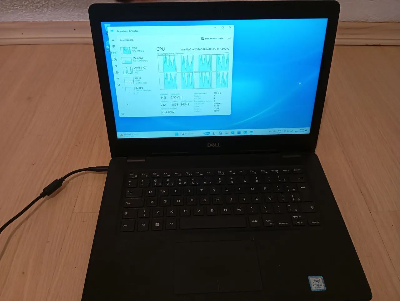 notebook dell p74g