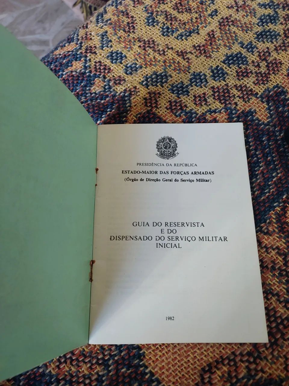 Guia do reservista do serviço militar, antiguidade.  - Foto 2