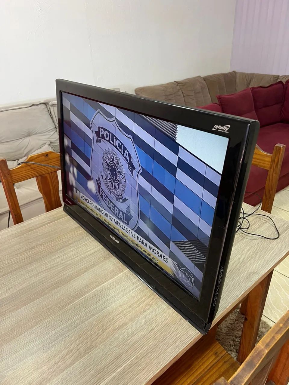 TV 32 Polegadas Com Conversor Digital Integrado e Entrada HDMI - Entrega Grátis  - Foto 3