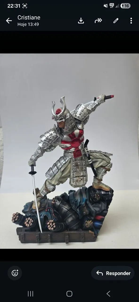 Samurai de prata x-men ironstudios 1/10 - Foto 2