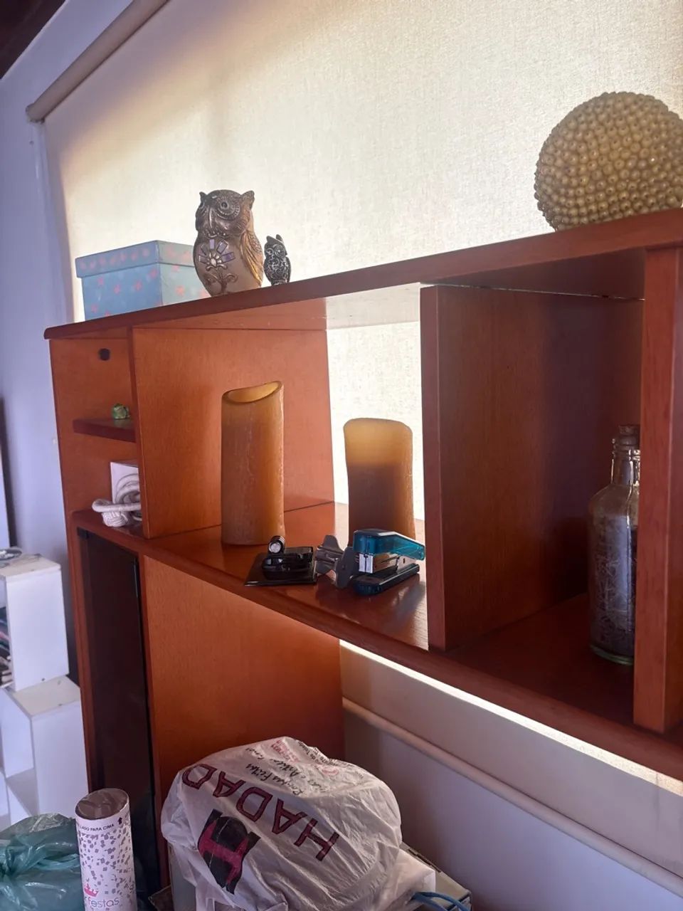 escrivaninha com estante acoplada - Foto 2