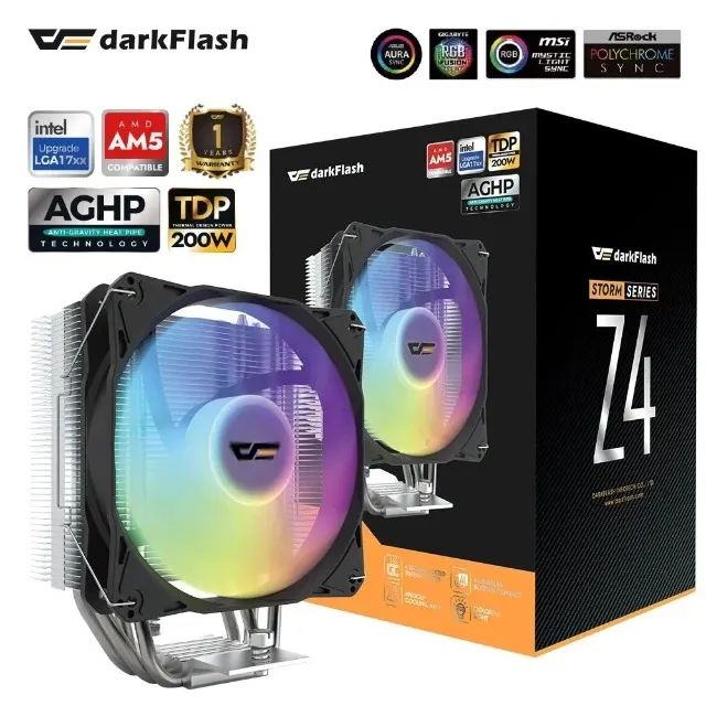 Cooler Para Processador Aigo Darkflash Z4 - Peças de Hardware