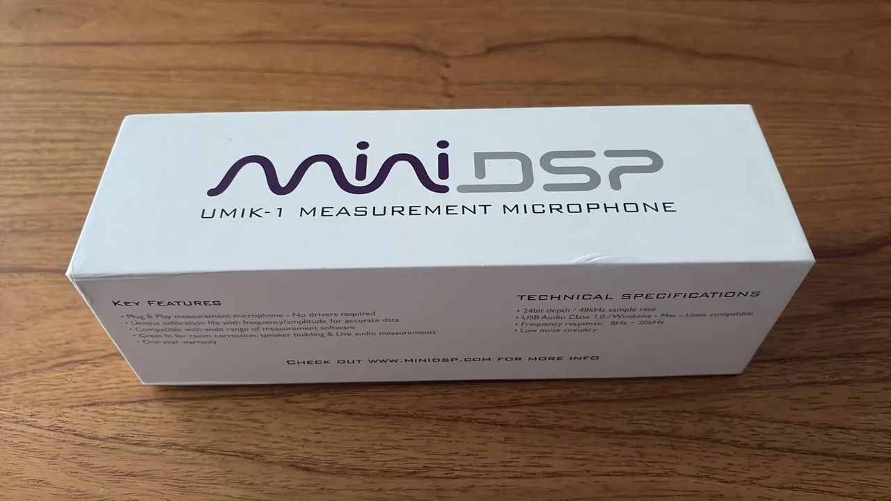 Microfone MINIDSP UMIK-1  - Foto 2