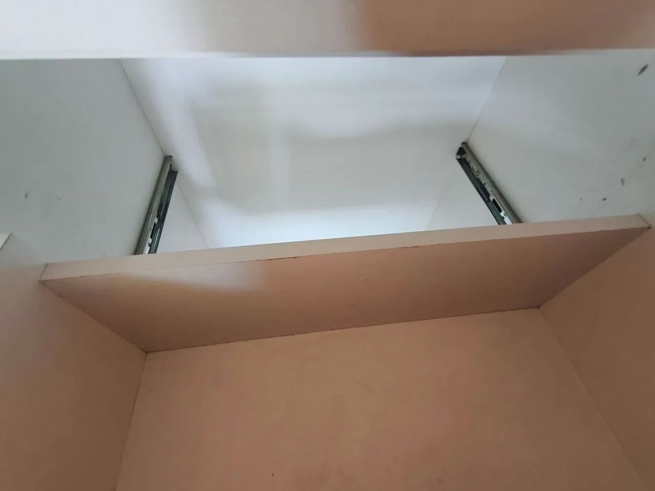 Balcão escrivaninha mdf branco - Foto 4