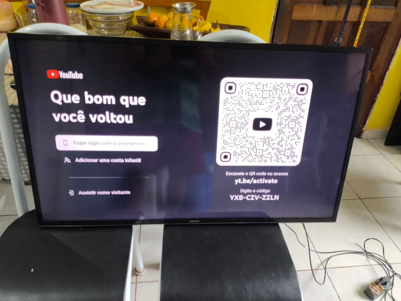 Tv smart 4k Samsung 40 polegadas funcionando perfeitamente  - Foto 2